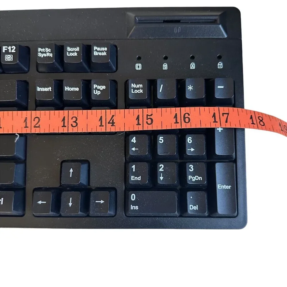Smartcard Reader Keyboard AKB-630SB-TS Transource TAA Compliant